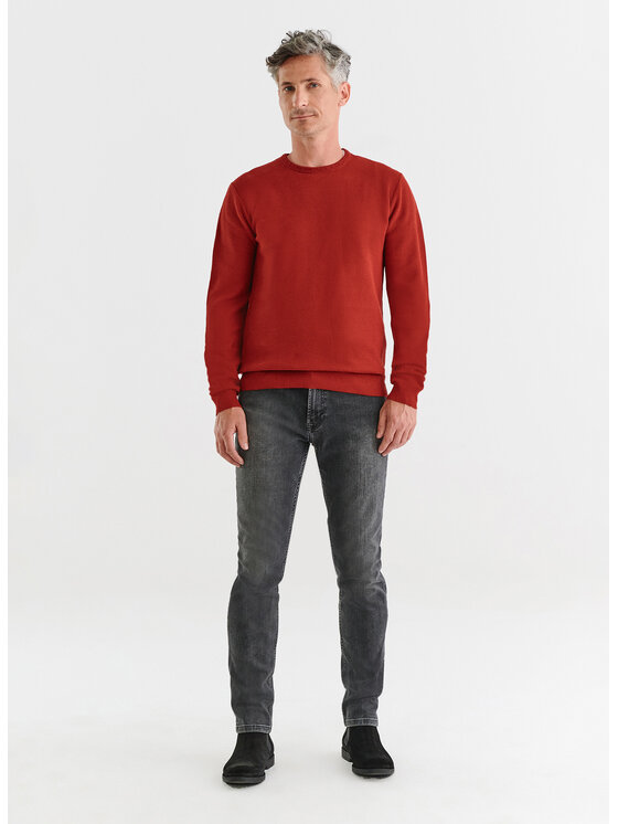 Pako Lorente Pako Lorente Sweter P23WF-2X-013 Czerwony Classic Fit