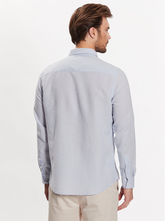 Calvin Klein Calvin Klein Cămașă K10K108664 Albastru celest Regular Fit