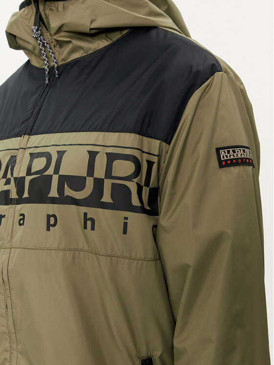 Napapijri Napapijri Prijelazna jakna A-Raymi NP0A4IB7 Zelena Regular Fit
