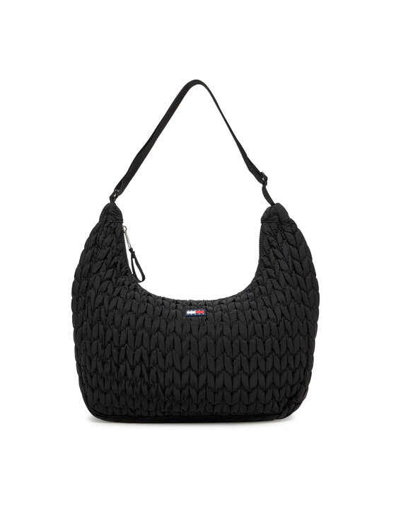 Geantă Tommy Jeans Tjw Urban Large Quilted AW0AW17929 Negru