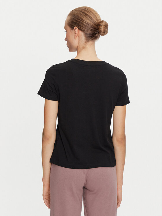 4F 4F T-Shirt 4FWAW24TTSHF1650 Czarny Regular Fit