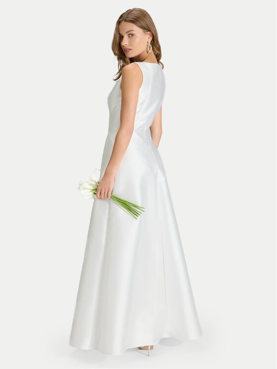 Swing Swing Вечірня сукня 5AJ16000 Білий Regular Fit