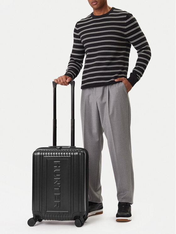 Hunter Hunter Βαλίτσα Καμπίνας CEO-HUNTER-S-001-08-BLACK Μαύρο