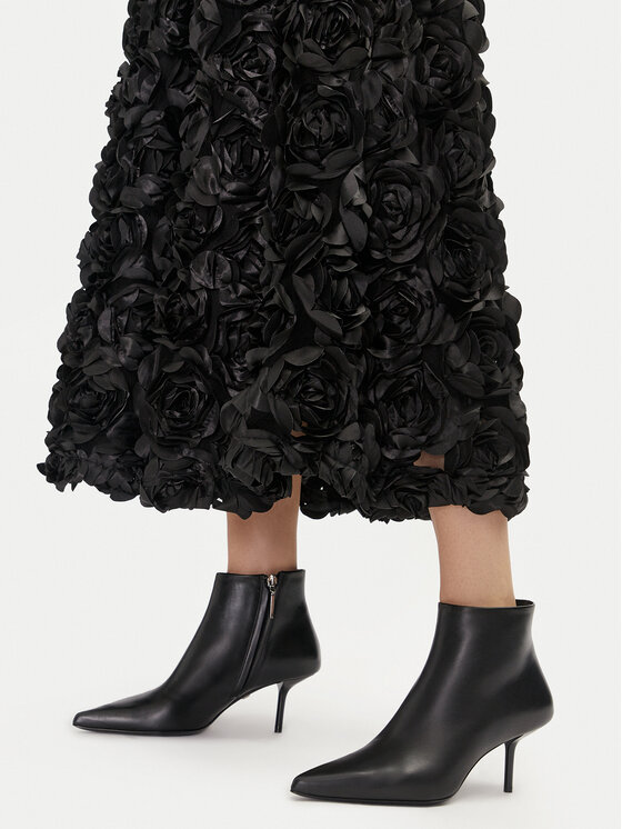 Max Mara Max Mara Členková obuv Mmbootie 24247960116 Čierna