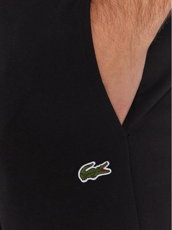 Lacoste Lacoste Spodnie dresowe XH9610 Czarny Regular Fit