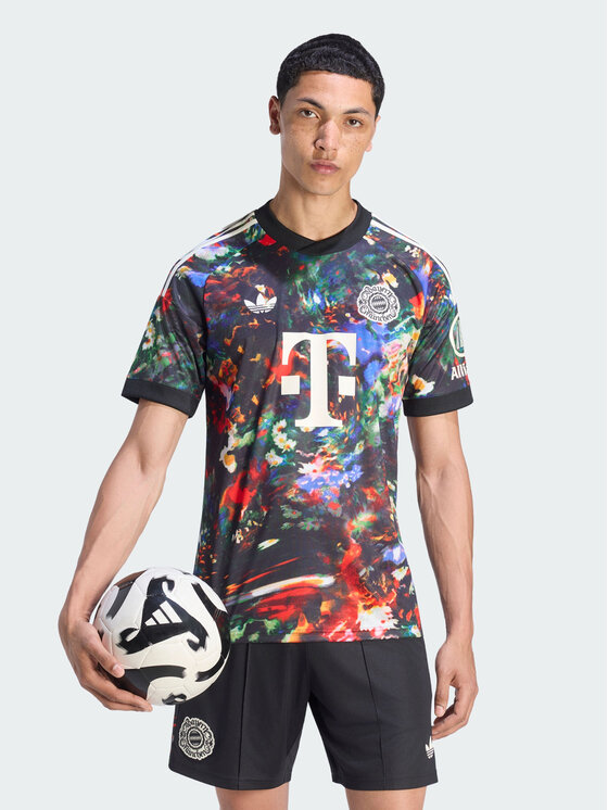 adidas adidas Koszulka techniczna 172401 Kolorowy Slim Fit