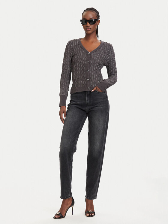 Guess Guess Jeans W2YA21 D4QD1 Nero Mom Fit