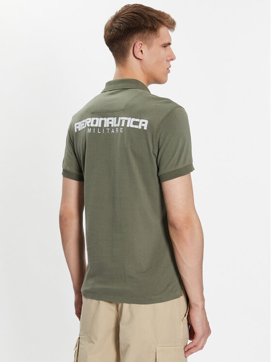 Aeronautica Militare Aeronautica Militare Polo 231PO1685J602 Zelena Regular Fit