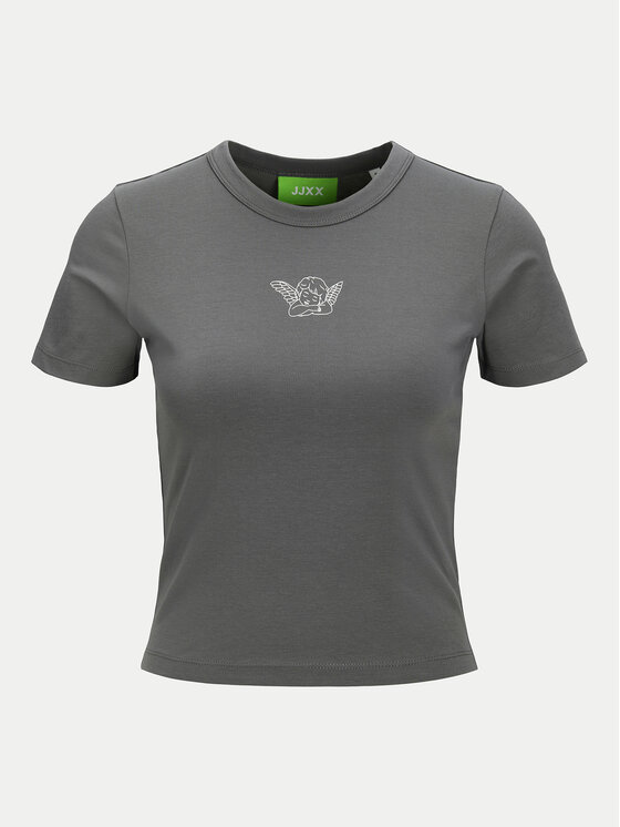 JJXX JJXX Marškinėliai Gigi 12277657 Pilka Stretch Fit