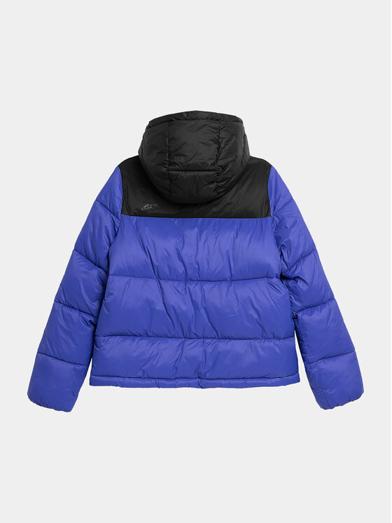 4F 4F Zimska jakna 4FAW23TDJAF230 Plava Regular Fit