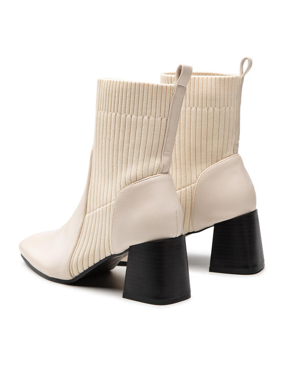 DeeZee DeeZee Botine ZALSC126-1 Écru