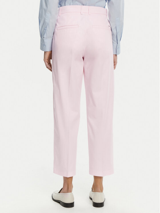 Tommy Hilfiger Tommy Hilfiger Chino kalhoty WW0WW40504 Růžová Straight Fit