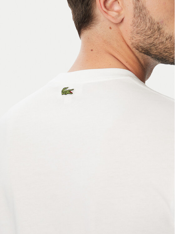 Lacoste Lacoste Футболка TH9990 Білий Classic Fit