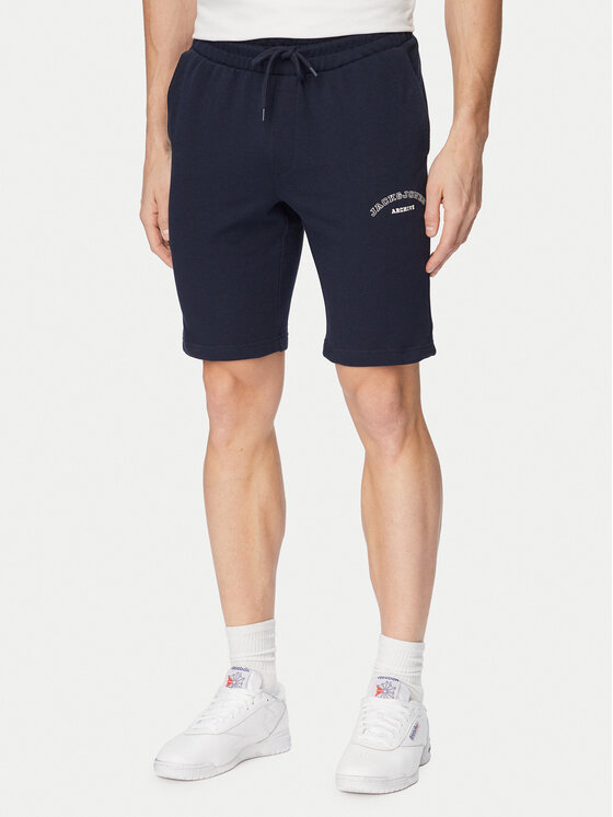 Jack & Jones Jack & Jones Комплект тишърт и панталонки College 12298226 Бял Regular Fit