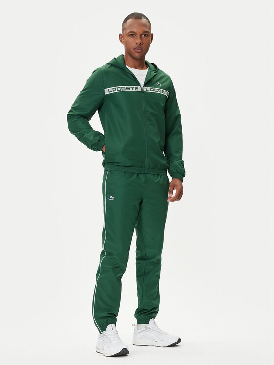 Lacoste Dres WH4757 Zielony Regular Fit