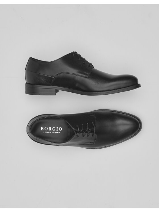 Borgio Borgio Półbuty D004a Czarny