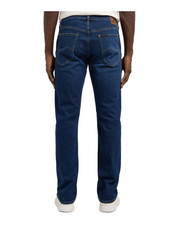 Lee Lee Jeansy 112370533 Niebieski Slim Fit