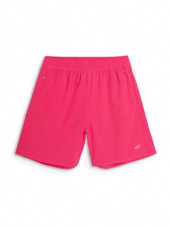 4F 4F Szorty sportowe BEACHWEAR BASIC Różowy Regular Fit