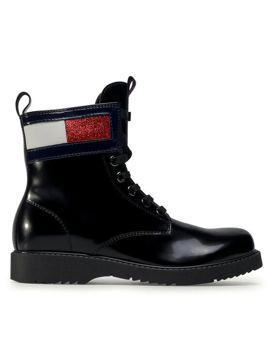 tommy hilfiger lace up ankle boots