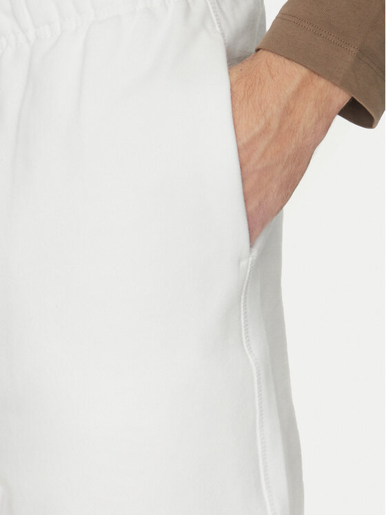 Tommy Hilfiger Tommy Hilfiger Αθλητικό σορτς Small Logo MW0MW38698 Λευκό Regular Fit