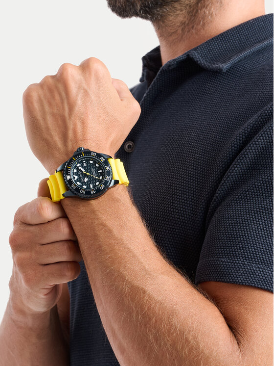 Nautica Nautica Zegarek Sporty SET NAPSDS506 Granatowy