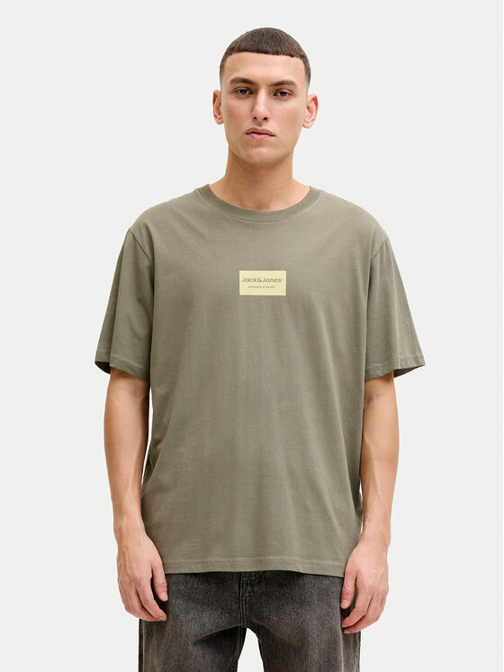 Jack & Jones Tricou Frank 12288092 Maro Relaxed Fit