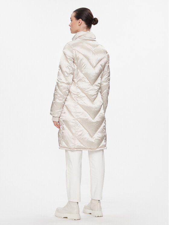 Calvin Klein Calvin Klein Žieminė striukė K20K207069 Écru Regular Fit
