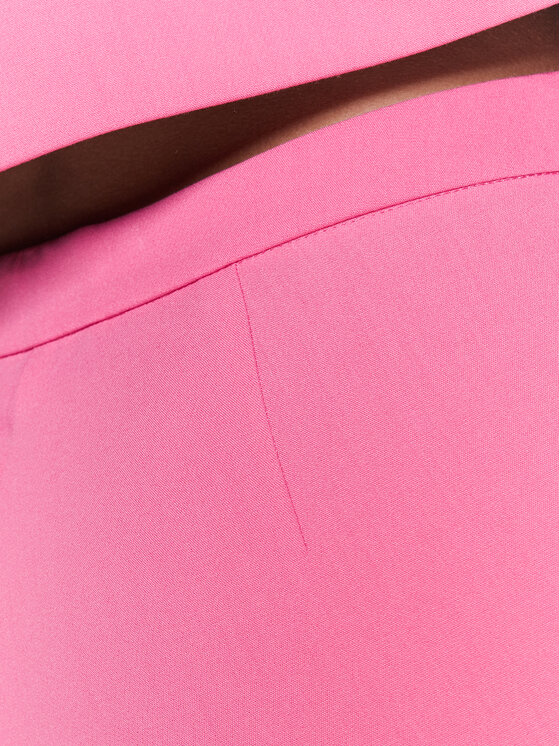 Sisley Sisley Παντελόνι υφασμάτινο 4OLVLF02Q Ροζ Regular Fit
