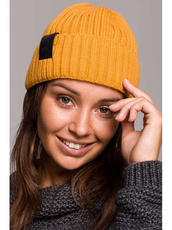 BeWear BeWear Czapka bk059 Żółty