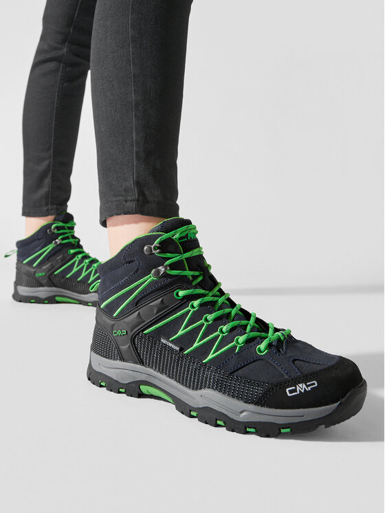 CMP CMP Bakancs Kids Rigek Mid Trekking Shoe Wp 3Q12944J Sötétkék