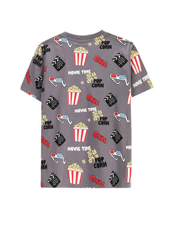 Coccodrillo Coccodrillo Marškinėliai WC5143213VBB Pilka Regular Fit