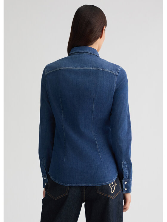 Liu Jo Liu Jo camicia di jeans UXX046D405177917 Celeste Regular Fit