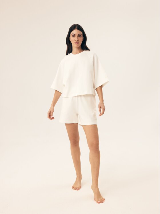 Esotiq Esotiq Blúzka 43066 Biela Regular Fit