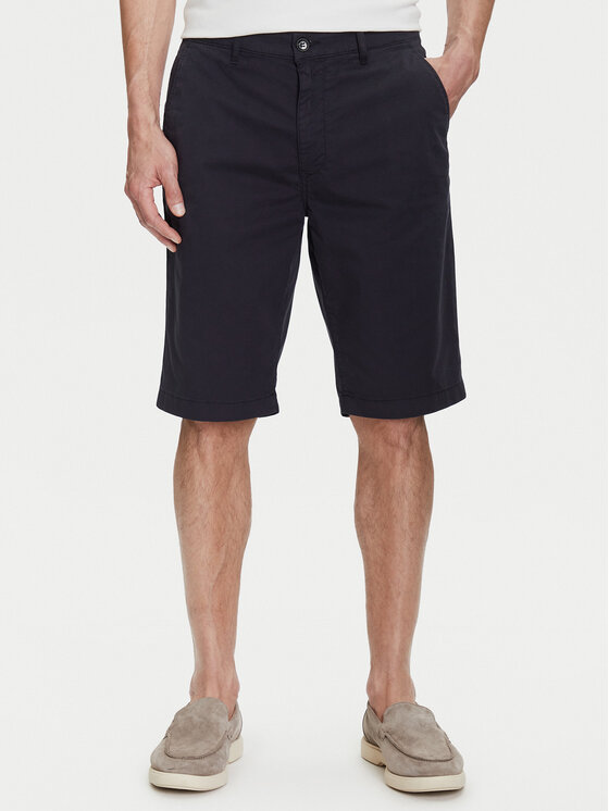 Baldessarini Baldessarini Auduma šorti B1 16939.2402 Tumši zils Slim Fit