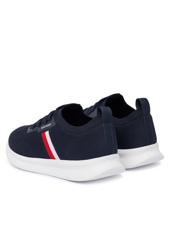 Tommy Hilfiger Tommy Hilfiger Sneakers Lightweight Knitted Runner FM0FM05756 Bleumarin