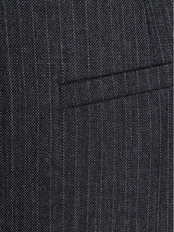 La Mania La Mania Pantalone da abito CLIVE Grigio scuro Basic Fit