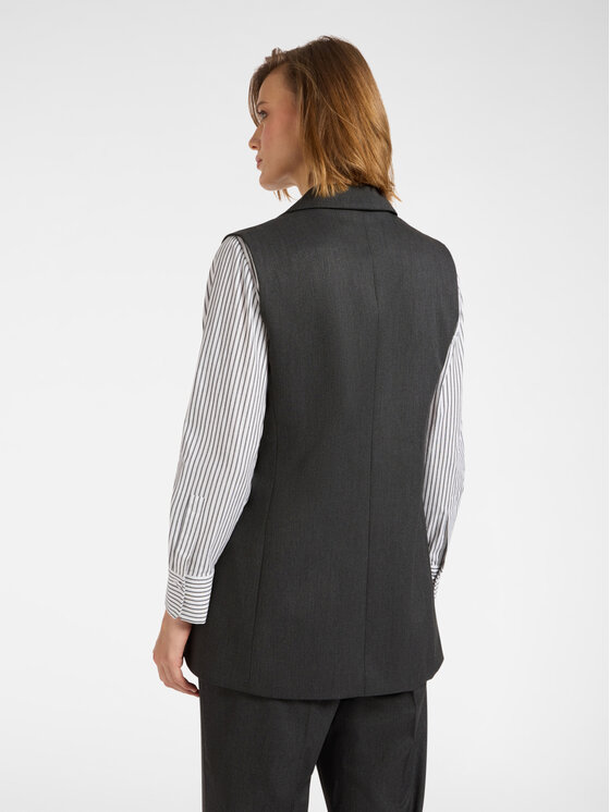 Elena Mirò Elena Mirò Giacca outdoor R150Z000028N023 Grigio Slim Fit