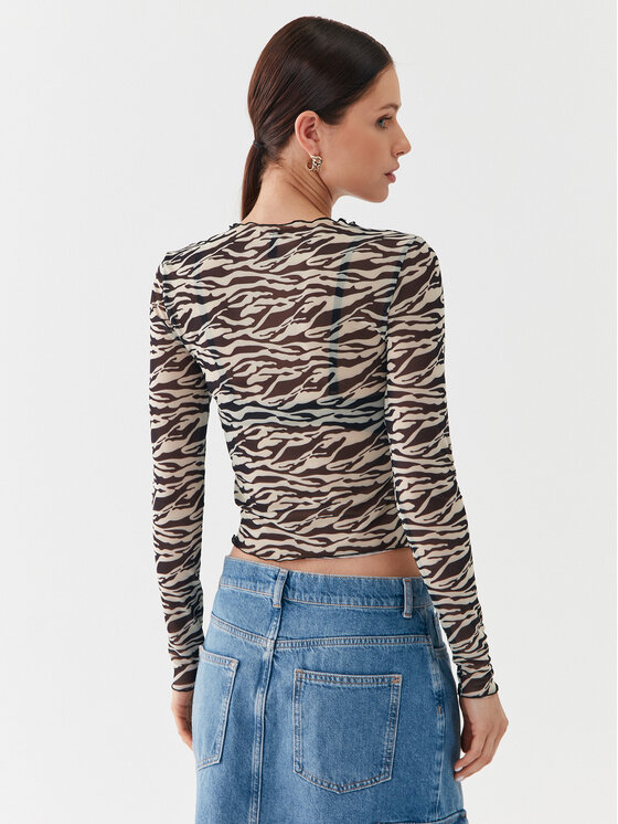 ONLY ONLY Bluzka 15315812 Beżowy Regular Fit