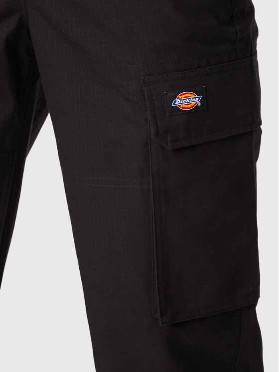 Dickies Dickies Pantaloni di tessuto Hooper Bay DK0A4XDIBLK Nero Regular Fit