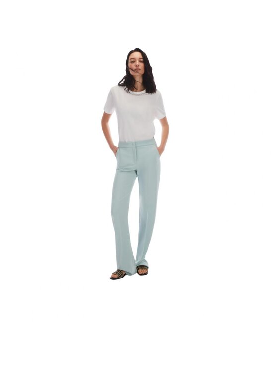Pennyblack Pennyblack Pantaloni chino cachi-vaniglia Turchese Regular Fit