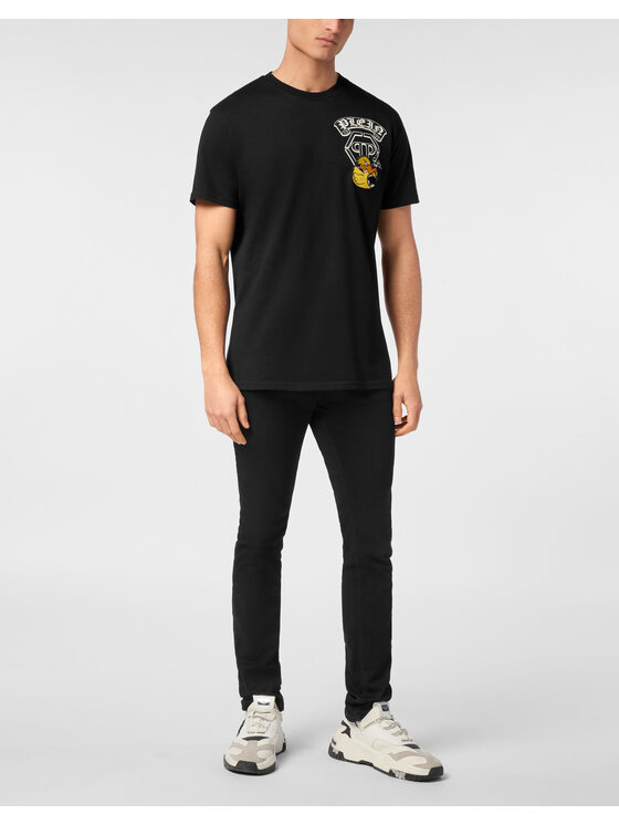 PHILIPP PLEIN PHILIPP PLEIN T-Shirt 24343 Czarny Regular Fit