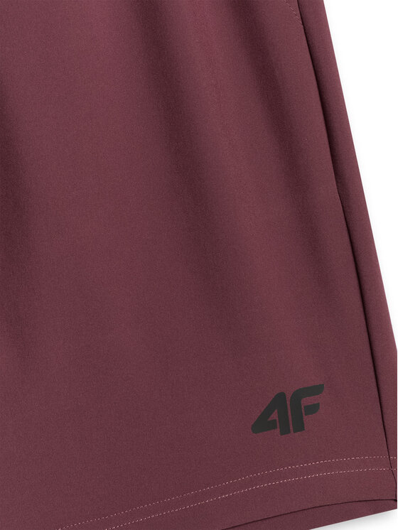 4F 4F Pantaloncini sportivi VICTORY PACK Bordeaux Regular Fit