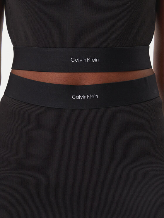 Calvin Klein Underwear Calvin Klein Underwear Φούστα pencil LV00QS7350 Μαύρο Slim Fit