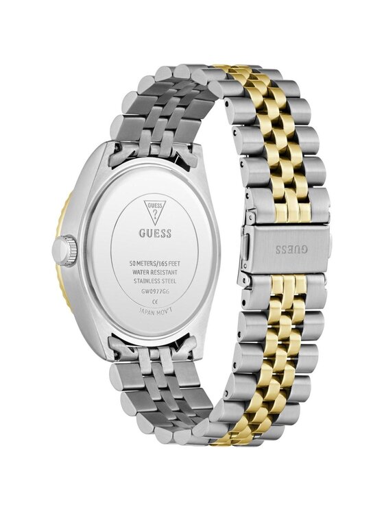 Guess Guess Zegarek GW0977G6 Srebrny