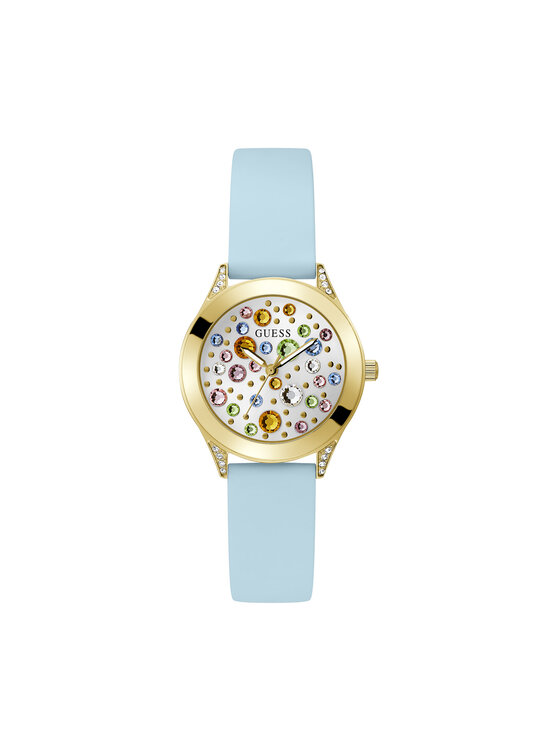 Guess Sieviešu rokas pulkstenis Mini Wonderlust GW0678L1 Zelta