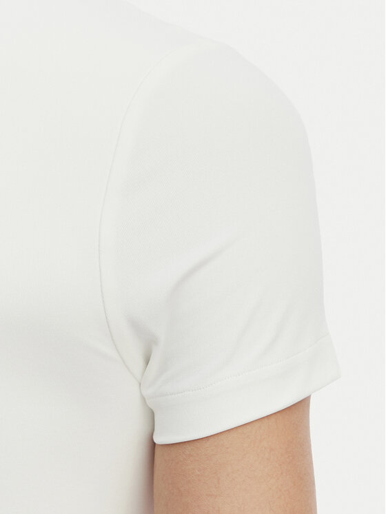 Tommy Jeans Tommy Jeans T-shirt Athleisure Metal DW0DW22284 Bianco Slim Fit