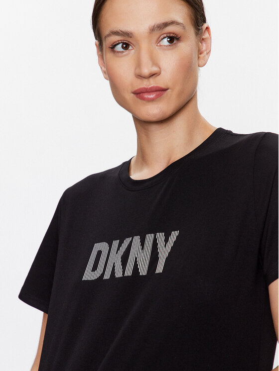 DKNY Sport DKNY Sport T-Shirt DP2T6749 Μαύρο Classic Fit