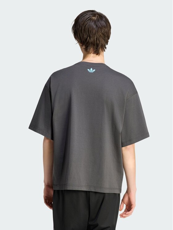 adidas adidas T-Shirt 163031 Czarny Oversize