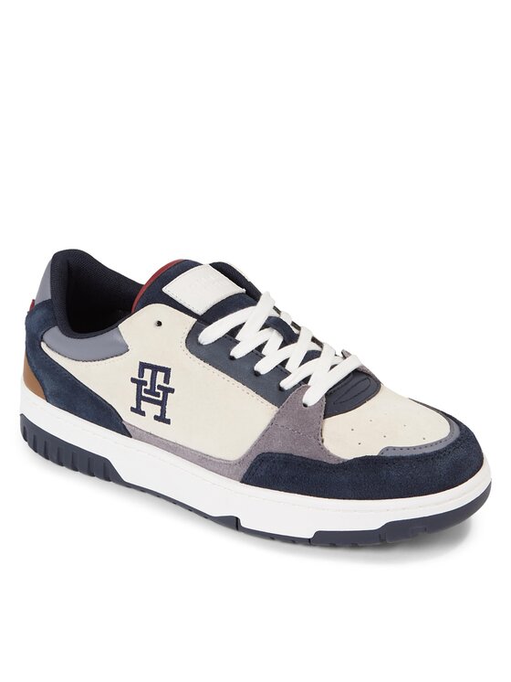 Tommy hilfiger suede mix sneaker store