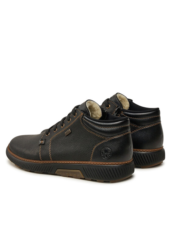 Rieker Rieker Schnürschuhe B3307-00 Schwarz